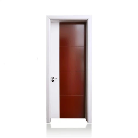 PVC Film Kapı Ev İçin Parlak Boyalı Kapı